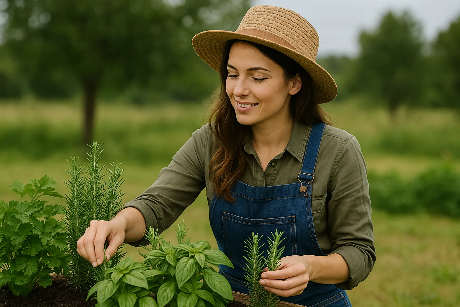kitchen garden herbs